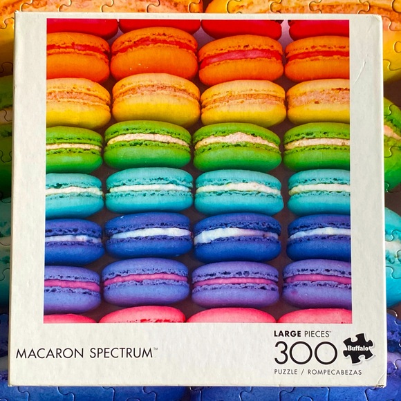 🧩s: 2 for $15, 3 for $18 Buffalo Macaron Spectrum Puzzle - Picture 1 of 9